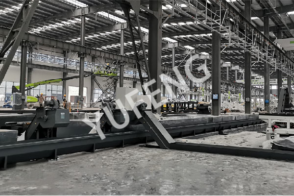 生产线集中排屑